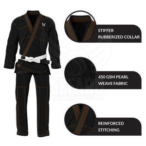 La mejor calidad de peso ligero Kimono De Jiu Jitsu Gi uniforme diseño único Jiu Jitsu Gi uniforme - Product Image 4