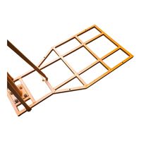 Mini grue de levage portable robuste, petite machine de construction avec moteur, en parfait état pour le levage et le déplacement