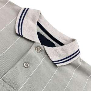 Venta caliente de diseño personalizado Logo Poliéster Color sólido Uniforme Golf Polo Smart Casual Original Polos - Product Image 2