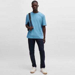 T-shirt pour hommes teint en plaine vêtements de mode en plein air T-Shirts hommes prix compétitif Fitness musculation t-shirts hauts chemise hommes - Product Image 4