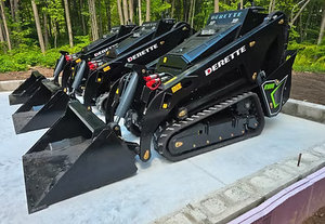 Minicargadora diésel Dere tte V1000 de 25 CV usada, la más vendida, con accesorio de dirección deslizante - Product Image 2