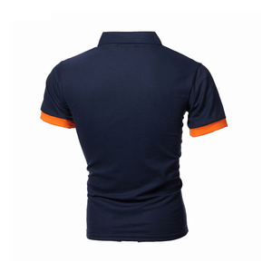 Vente à chaud de polos pour hommes en coton à 100% conçus pour le confort avec un tissu à séchage rapide disponible en grandes tailles - Product Image 6