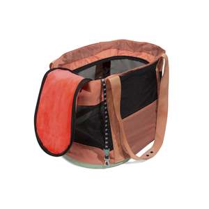 Bolso de Mano Estilo Casual en Terracota, Material de Malla Transpirable con Diseño Sólido - Product Image 2