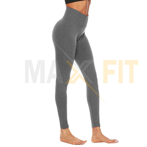 Leggings d'entraînement taille haute pour femmes, Leggings Sexy pour les hanches, sueur respirante, pantalon de sport et de Fitness synthétique par MAXFIT entreprises - Product Image 1