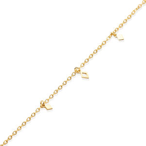 สร้อยข้อมือเงินแท้ 925 ดีไซน์เรขาคณิตเรียบง่าย ชุบโรเดียม สไตล์ทันสมัย งานแฮนด์เมดจากตุรกี ขายส่ง - Product Image 3