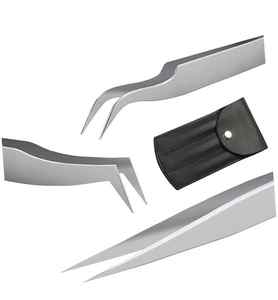 Pince à épiler professionnelle pour extensions de cils Volume Outils pour pinces à cils disponibles Différentes couleurs Beauté - Product Image 2