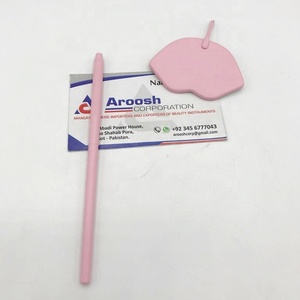 Pince à épiler en acier inoxydable Pink Beauty vente en gros, extension de cils à pointe pointue et miroirs à lèvres inspectés pour les artistes de cils - Product Image 3