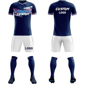 Top Trending Ropa deportiva personalizada Uniformes de fútbol Kit Chándal Juego completo de sublimación I Camiseta de fútbol - Product Image 3