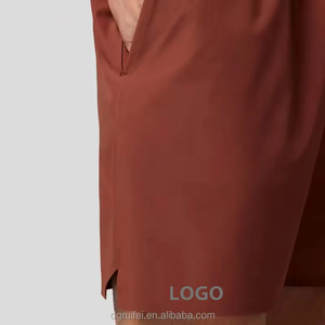 Pantalones Cortos Deportivos Casuales para Hombre, Ecológicos, de Lona, de Doble Capa, Talla Grande, para Gimnasio, Baloncesto, Correr, con Bolsillos Interiores - Product Image 4