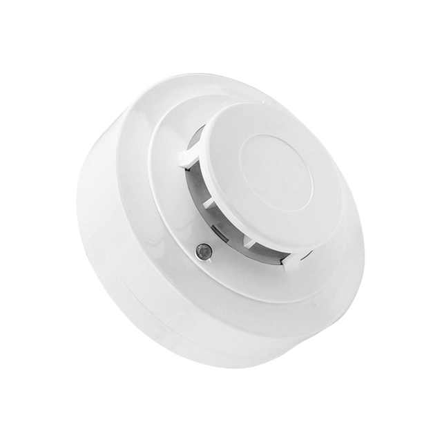 Conventional Wired Heat Detector Certificated 2/4 Wires Fire Alarm Sensor with Relay for Bulk Sale From Factory