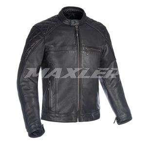 Chaqueta de moto de cuero para Mujer | Chaqueta de motorista aprobada por CE duradera | Chaqueta de montar con estilo - Product Image 1