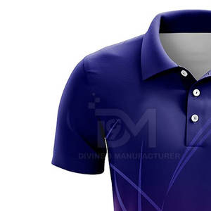 Prix usine Sublimation Golf Polos Meilleures ventes Sublimation Golf Polos Meilleur produit Sublimation Golf Polos - Product Image 4