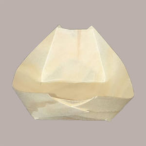 100 cuencos desechables medianos para barcos de Palma de 145x87mm para comida para los dedos y aperitivos - Product Image 6