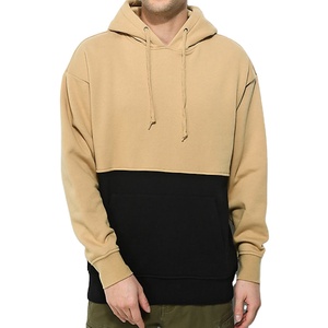 Sweat-shirt en polaire d'hiver de qualité luxueuse personnalisé pour hommes 100% coton pull-over à capuche respirant séchage rapide teint uni - Product Image 1