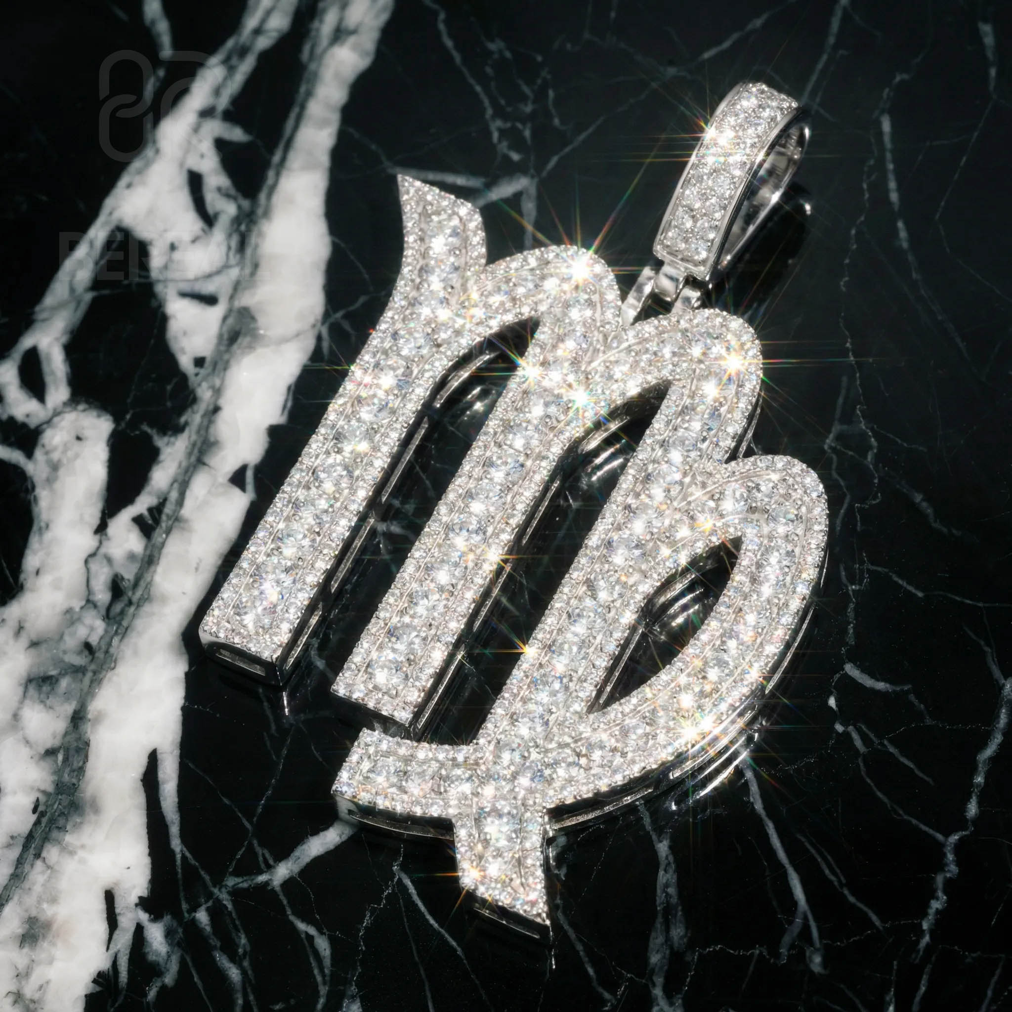 1.5 inches Moissanite+S925