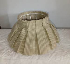 Bespoke <b>Mini</b> Coolie <b>Lamp</b> Shades Handcrafted From Premium White Linen Cotton for Modern Living Room Decor - Product Image 6