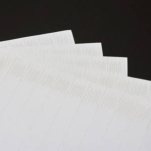 [Papier Tyvek] Papier Tyvek imperméable imprimable au laser pour bracelet d'événement DIY, feuille A4, matériau Tyvek 25 mm (1 pouce) - Product Image 1