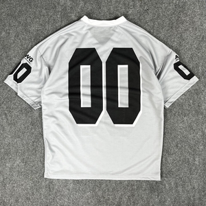 Camisetas de Fútbol Americano para Hombre, Tallas Grandes, Secado Rápido, Transpirables, Poliéster, Logotipo Personalizado, Servicio OEM, Corte Automatizado, Bordado - Product Image 5