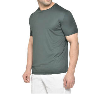 T-shirts de haute qualité pour hommes T-shirts avec couleurs contrastées meilleur design Séchage rapide respirant T-shirts en coton confortables OEM - Product Image 4