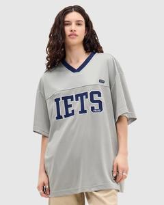 Maillot de football 100% polyester, col rond, imprimé logo, chemise d'été, manches courtes, coupe décontractée pour femmes - Product Image 6