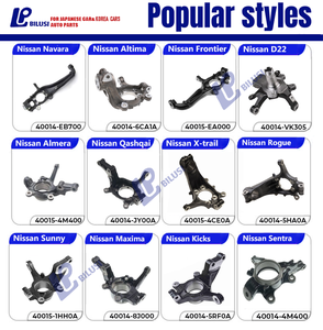 Bilusi autre pièce de direction broche d'articulation de direction gauche et droite pour nissan NP300 pick-up D22 OEM:40014-2S600 40015-2S600 - Product Image 3