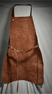 Delantal de cuero de herrero personalizado para hombres, delantal de carpintería y chef para hombres, ropa de trabajo marrón - Product Image 5