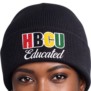 Gorro Pan Africano con Bordado de Chenilla, Estilo HBCU, Gorra Acrílica, Moda de Hermandad Griega Divine Nine - Product Image 4