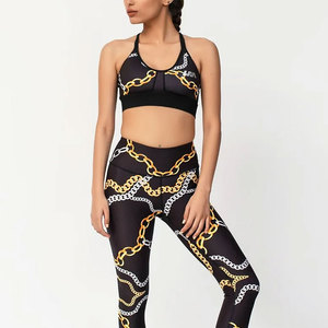 Vente chaude femmes XL coton Gym sport soutien-gorge léger croix imprimé Yoga exercice vêtements de sport sans couture respirant Fitness - Product Image 3