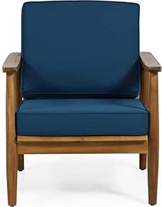 ชุดโซฟาสวนกลางแจ้ง Athura Mid-century ทำจากโครงไม้สักแท้และเบาะกันน้ำพร้อมการตกแต่งแบบธรรมชาติสำหรับใช้งานกลางแจ้ง - Product Image 3