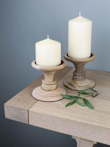 Portavelas de madera - Product Image 6