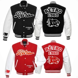 Veste universitaire mince pour hommes avec col en V High Street Style OEM pour la décoration de boutons de traitement brut pour l'hiver - Product Image 1