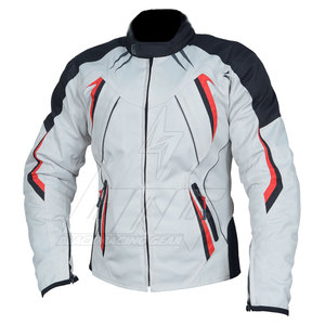 Chaqueta de Motociclismo Textil de Carreras Negra de Alta Calidad, Impermeable, Resistente al Viento y al Fuego para Invierno - Product Image 1