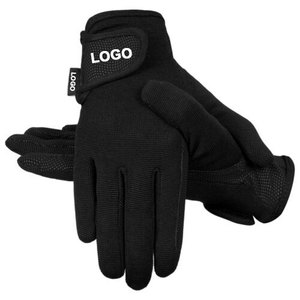 Gants de conduite d'hiver en polaire 100% personnalisés, couleur unie, style western, antidérapants, pour le ski - Product Image 6