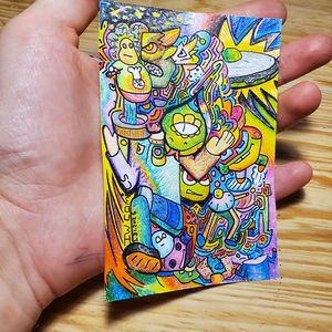 Serie de Personajes de Dibujos Animados Diversos de IW Comics: OVNI Reptiliano - Product Image 2