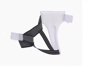 Taekwondo Male Martial Arts Groin Protector Adjustable <b>Support</b> <b>Hip</b> Joint <b>Support</b> Waist Groin Abdominal Boxing Protector Groin - Product Image 3