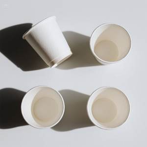 Vasos de papel resistentes de 12 oz, paquete de 100 marrón ecológico - Product Image 4