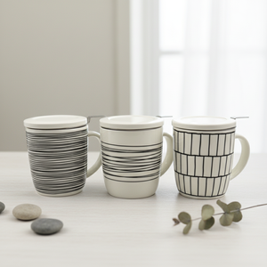 Good Quality Classic Drinkware Food Safe 3459978 Durable Porcelain <b>Tea</b> Set Northern Europe Style <b>Infuser</b> <b>for</b> Daily Use - Product Image 2