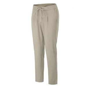 Bangladesh fabrication exportation couleur unie 100% coton smart casual tricoté tissu hommes long pantalon du Bangladesh prix usine - Product Image 4