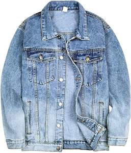 Chaqueta Vaquera de Hombre Estilo Vintage Cham King de Alta Calidad, 100% Algodón Transpirable con Lavado Ácido y Bordado, Casual para Invierno/Otoño/Primavera - Product Image 2