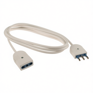 Cable de Extensión Eléctrico 3M H05VV-F 3x1 mm² (16A 2P+T) Blanco PP0386R Cables y Alambres - Product Image 3