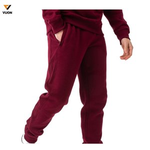 Ensemble de jogging à capuche unisexe 100% coton sweat-shirt en éponge française Logo personnalisé survêtement pour hommes pour le jogging d'hiver sweat à capuche à col rond - Product Image 4