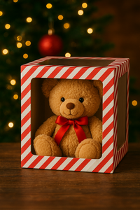 กล่องบรรจุภัณฑ์ของเล่นคริสต์มาสหรูหรามาใหม่พร้อมช่องใสสำหรับแสดงของขวัญและขายปลีก - Product Image 4