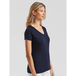 Camiseta Promocional Personalizada para Mujer, Diseño con Cuello en V para Mayor Comodidad - Product Image 5