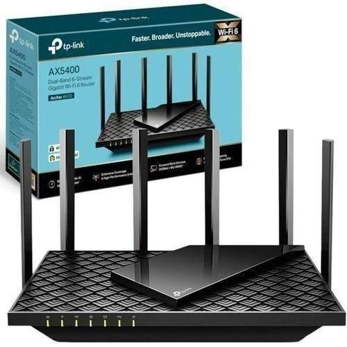 New Sales TP-Links 6-Stream Dual-Band WiFi 6 Wi-Fi Router