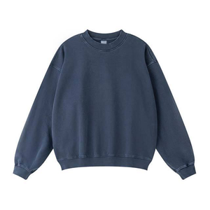 เสื้อสเวตเตอร์มีฮู้ดพิมพ์ลายแบบสวมหัวของผู้ชายเสื้อสเวตเตอร์ผ้าฝ้ายร้อยละ100เหมาะสำหรับเสื้อผ้าฤดูหนาวสี - Product Image 2