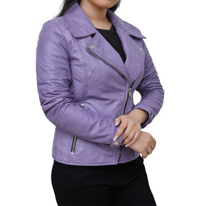 <b>Top</b> Custom Made <b>high</b> quality Breathable Women's Jacket <b>Leather</b> Solid Jacket for Woman <b>High</b> Quality <b>Leather</b> Jackets - Product Image 3