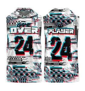 Uniformes de fútbol con bandera americana para jóvenes, conjunto de compresión sublimada, camisetas, uniforme de fútbol 7v7 - Product Image 1