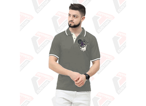 Firma de mujer a rayas para camiseta transpirable con estilo ecológico Denim Batik telas de pana parches elegantes de verano - Product Image 5