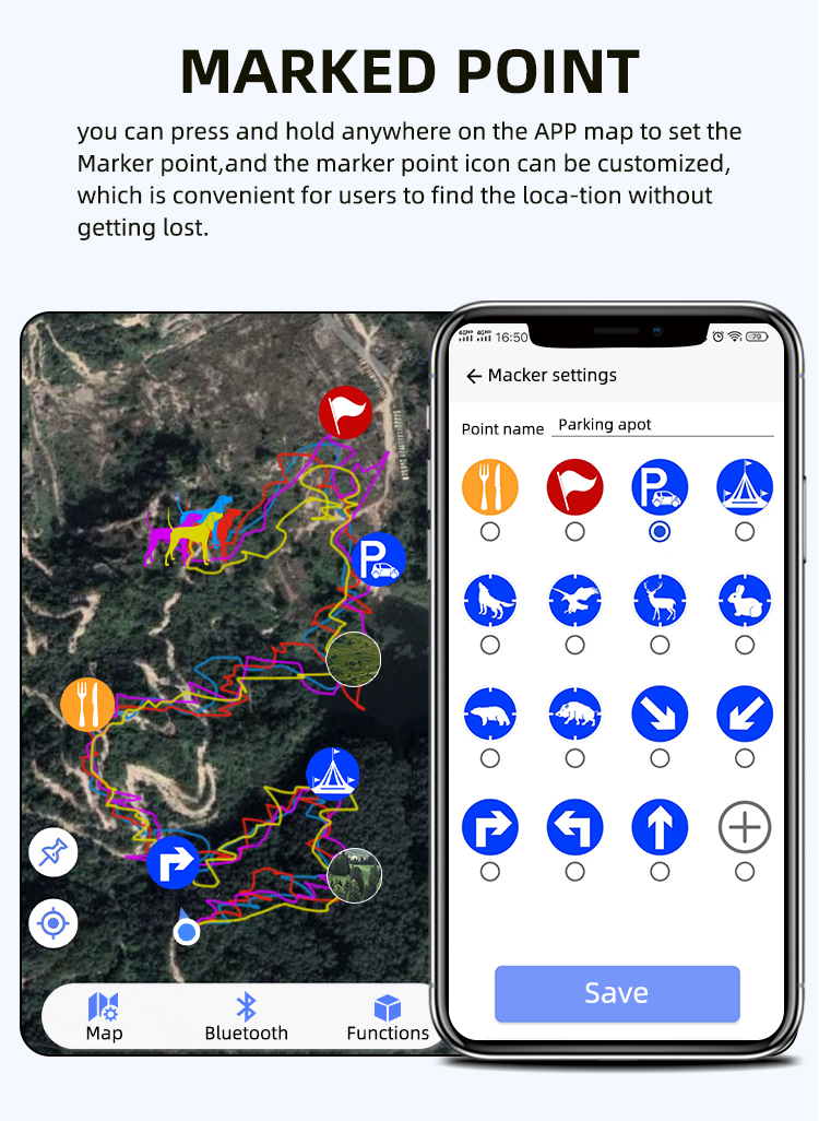Hot Selling Professional Hunters Long Distance Hunting Dog Gps Tracking