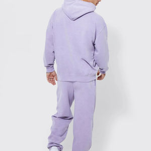 ชุดวิ่งเล่นกีฬาสองชิ้นสำหรับผู้ชายชุดกันลมระบายอากาศได้ดีเป็นมิตรกับสิ่งแวดล้อมโลโก้ตามสั่งสำหรับฤดูหนาว - Product Image 4